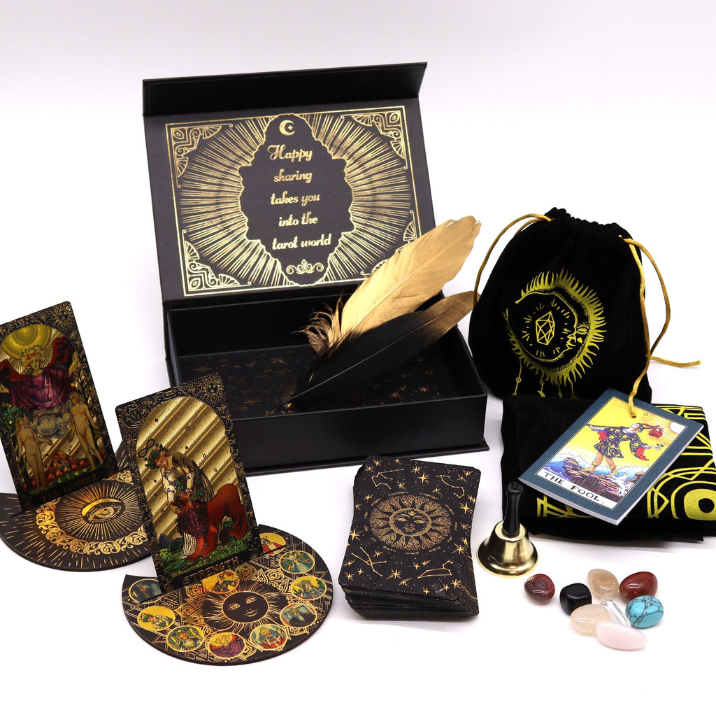Tarot Deck – Let the Magic Begin · Deluxe Gift Set – detail view