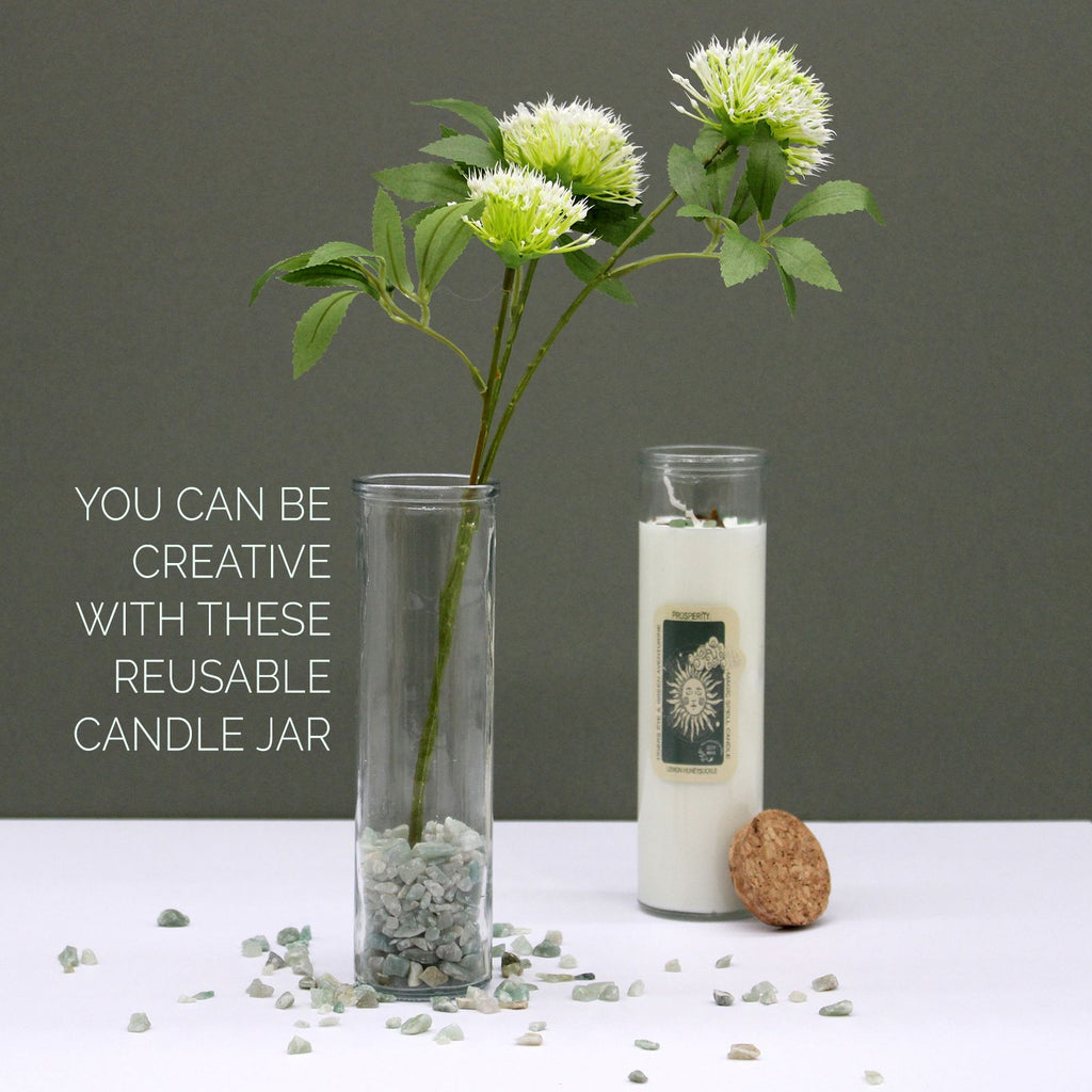 Intention Candle – Prosperity – another angle