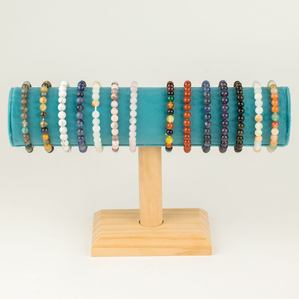 Petite Gemstone Bracelet – Amethyst – second design