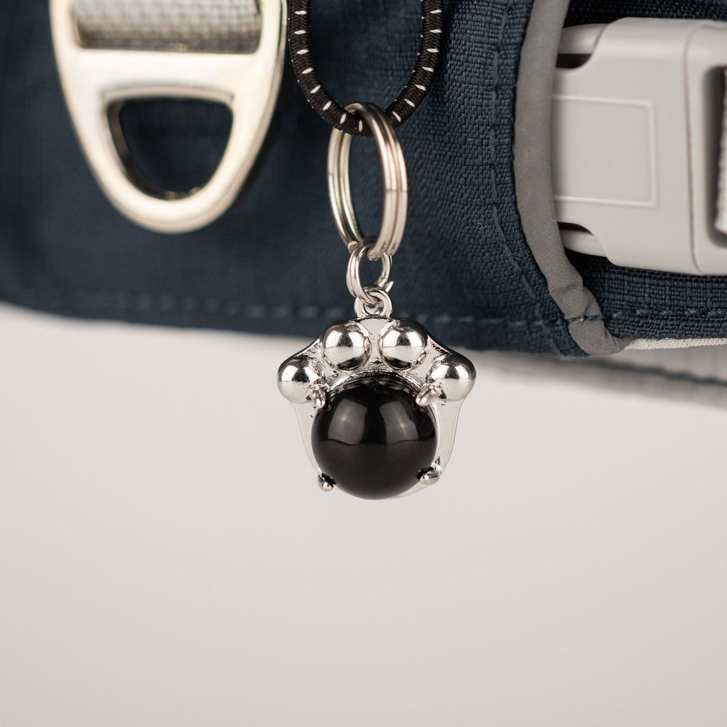 Gemstone Step-in Harness | Rock Grey · Black Obsidian · Size XS