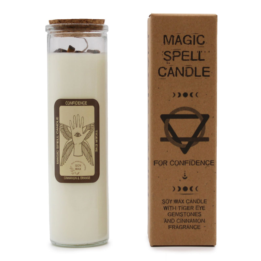Intention Candle – Confidence – styled view