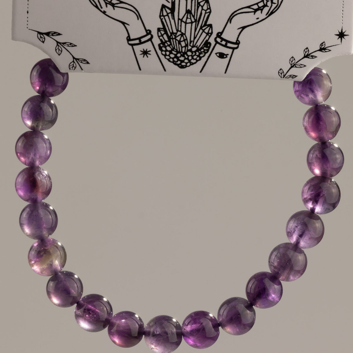 Petite Gemstone Bracelet – Amethyst – packaging