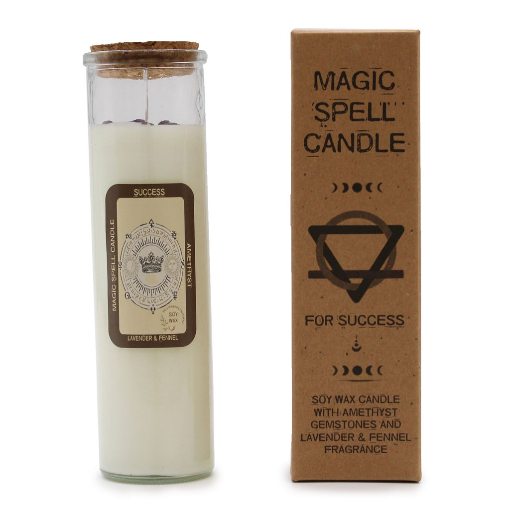 Intention Candle – Success – styled view
