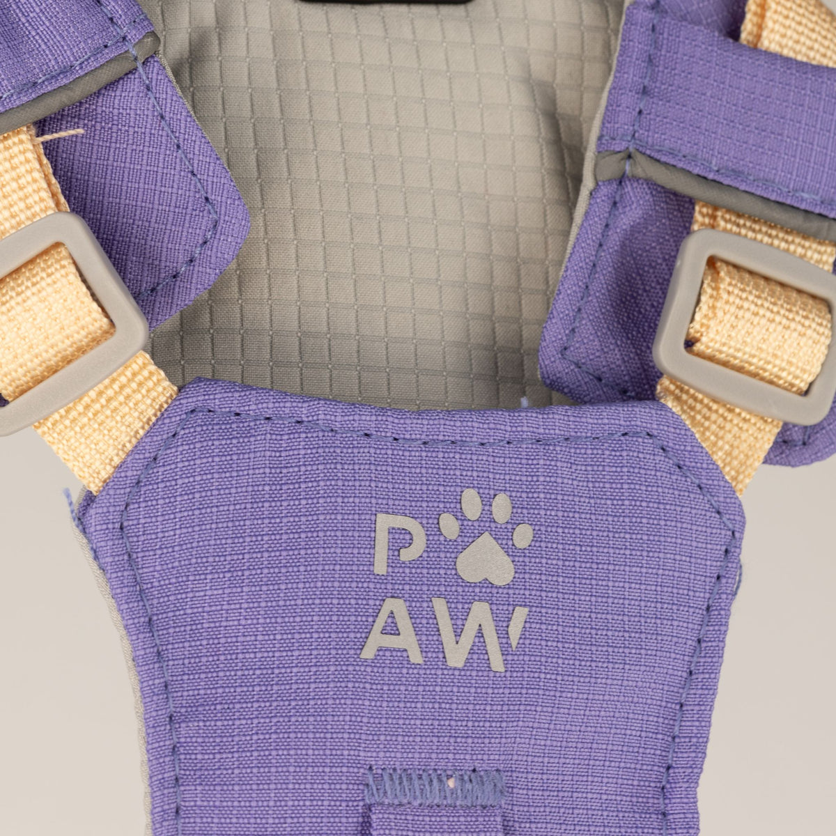 Gemstone Step-in Harness | Lavender · Amethyst · Size XS
