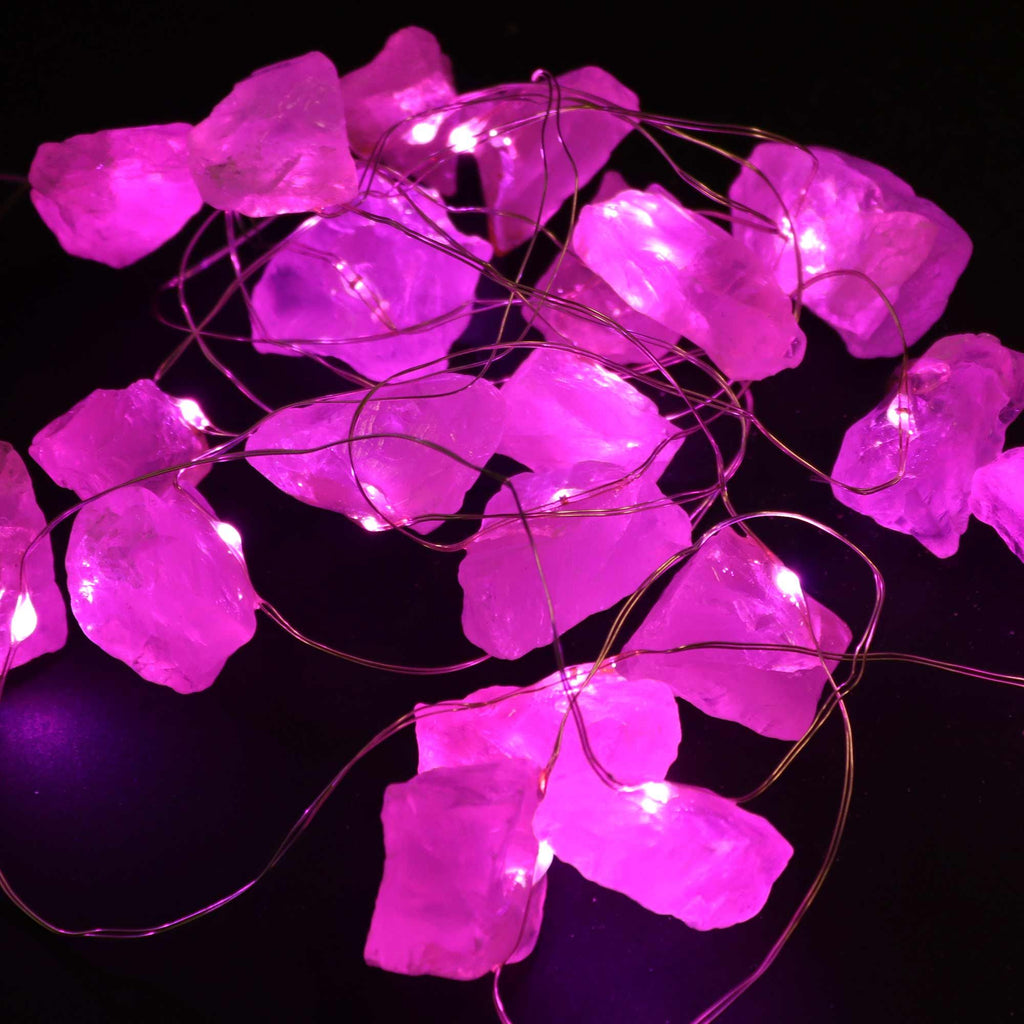 Gemstone Light String – Rose Quartz – packaging