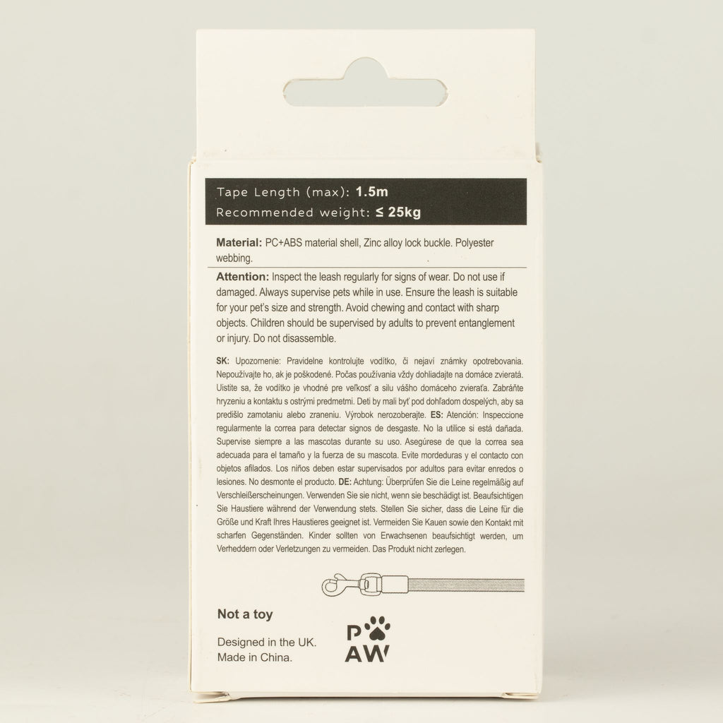 Pocket Pod Retractable Lead | Sage Green · 1.5 m