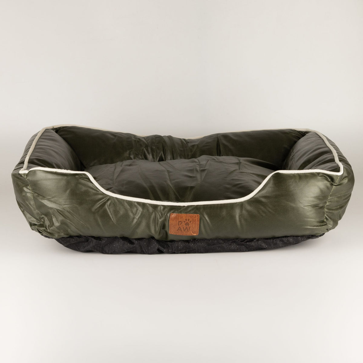 Cosy Dog Bed | Khaki Green · Small