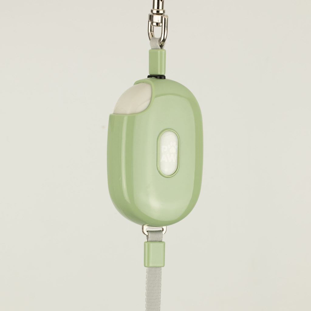 Pocket Pod Retractable Lead | Sage Green · 1.5 m