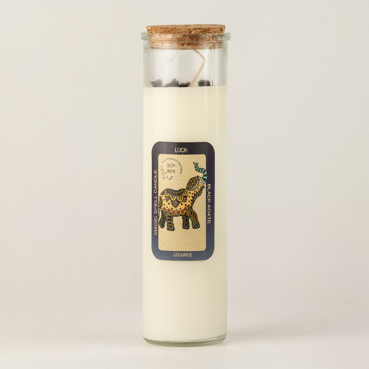 Intention Candle – Luck – detail view