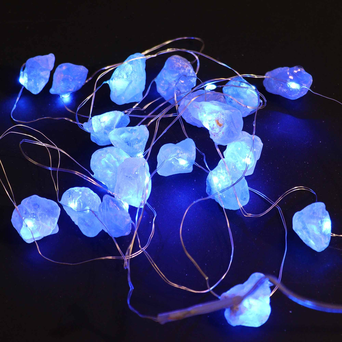Gemstone Light String – Celestite – packaging