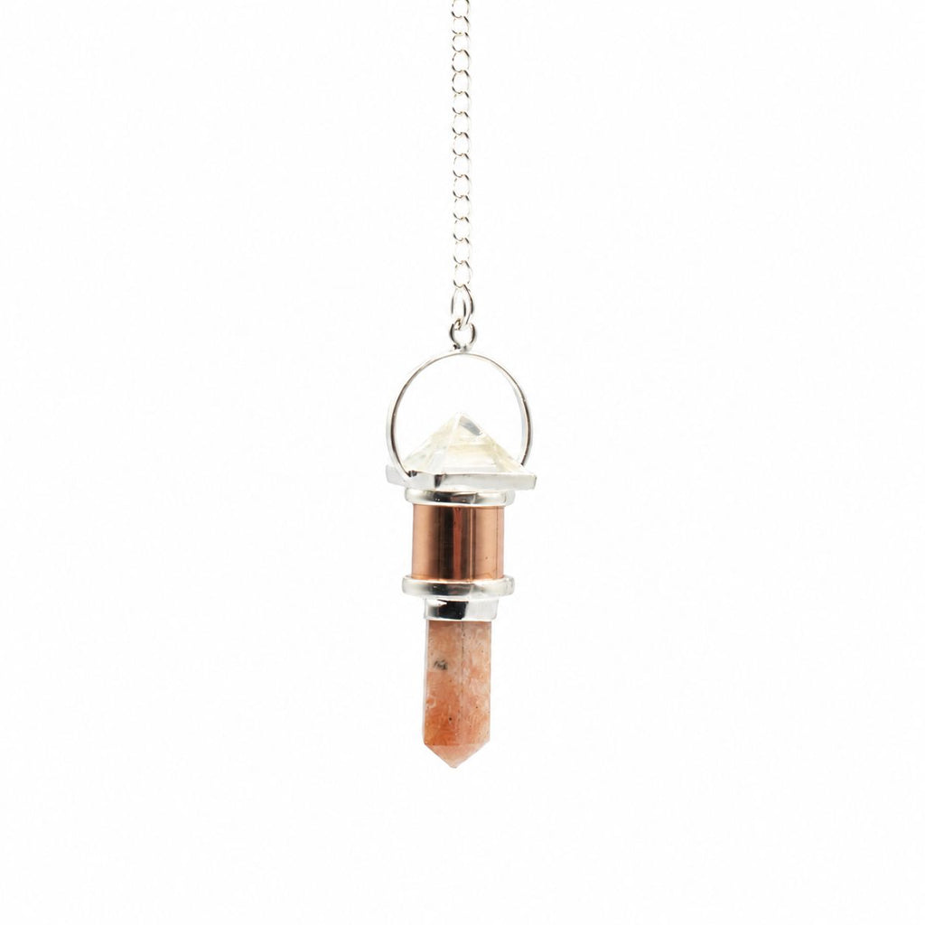 Pendulum – The Moon Chamber · Clear Quartz & Sunstone by Chapter 9 Copenhagen