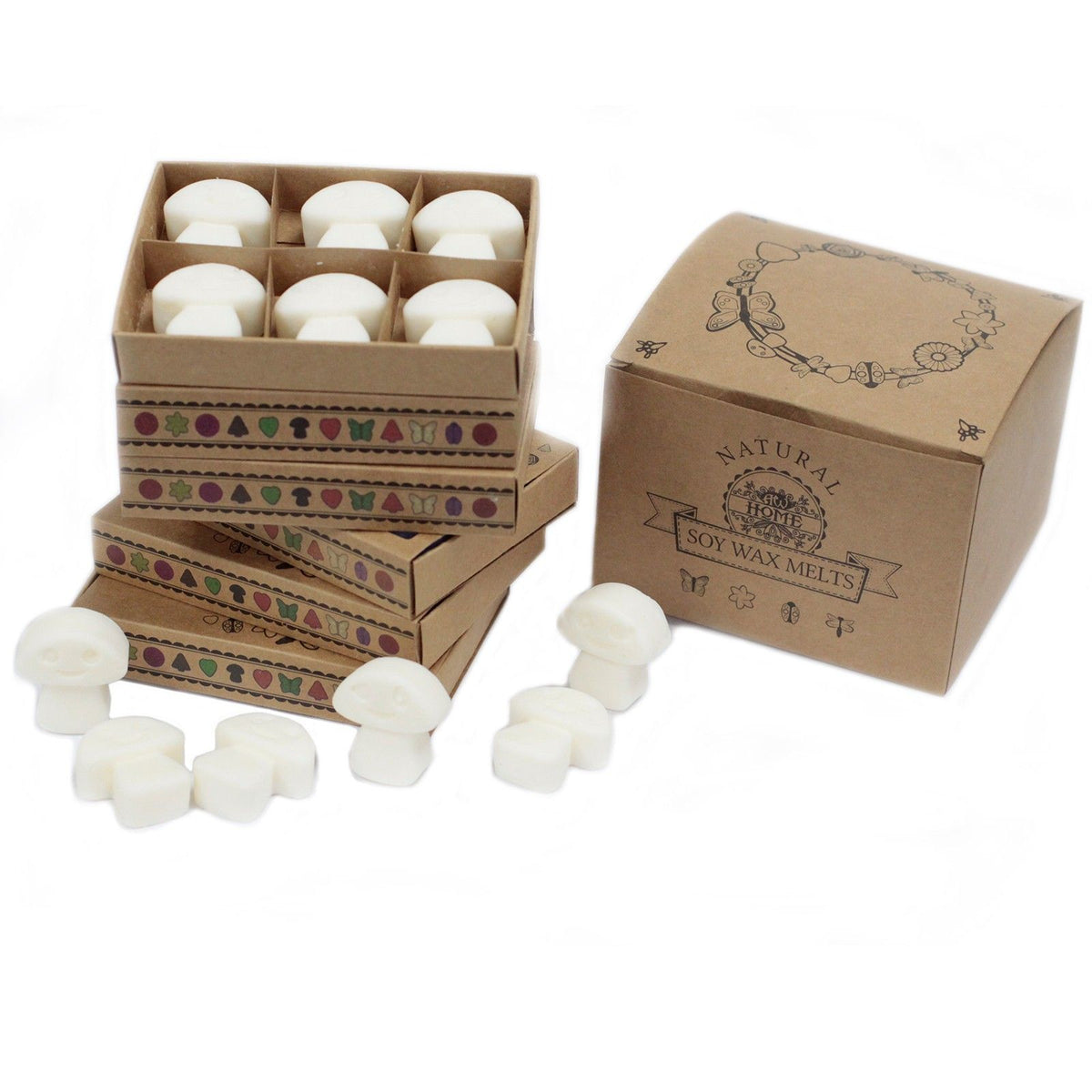 Wax Melts Gift Set | Cinnamon & Orange · 6 pieces