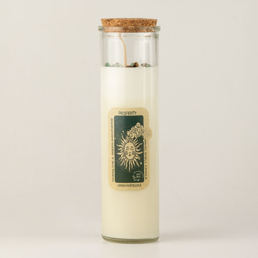 Intention Candle – Prosperity – detail view