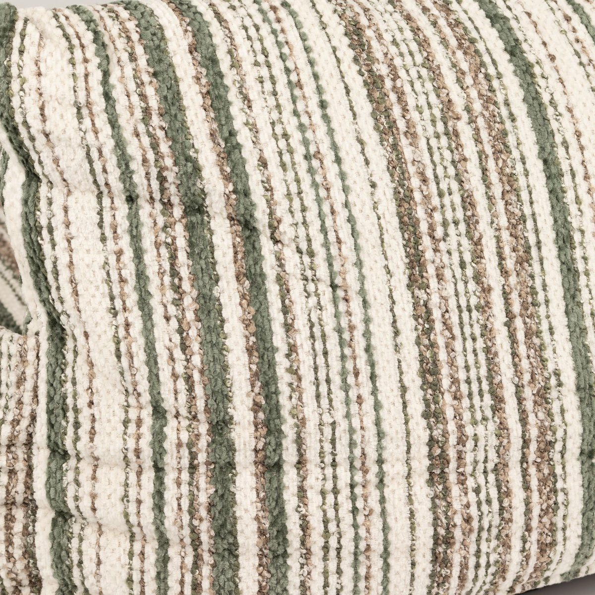 Mini Dog Sofa | Brown Stripes · Small