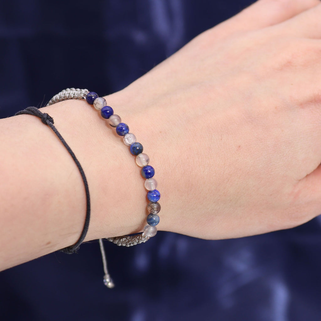 Written in the Stars – Taurus · Zodiac Candle & Gemstone Bracelet – close-up