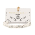 Petite Gemstone Bracelet – Howlite by Chapter 9 Copenhagen