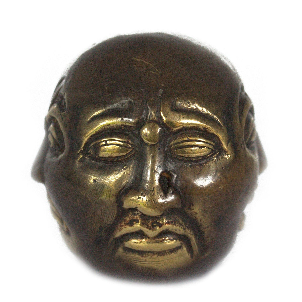 Four-Face Brass Buddha – Feng Shui – another angle
