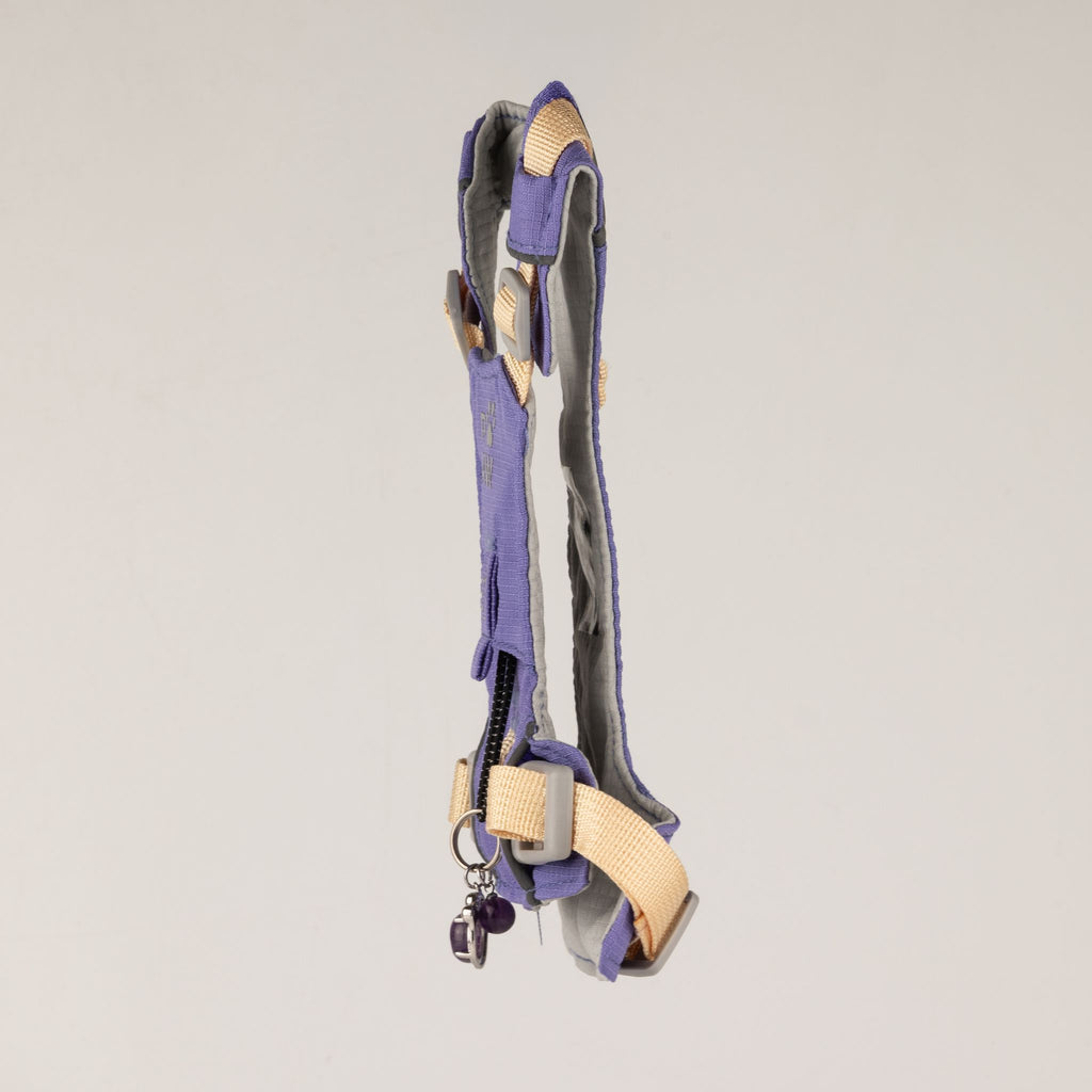 Gemstone Step-in Harness | Lavender · Amethyst · Size S