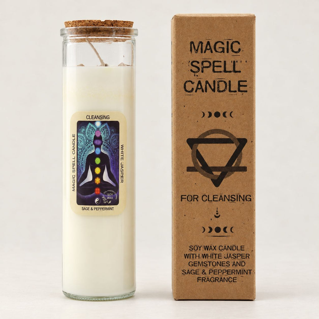 Intention Candle – Cleansing – styled view