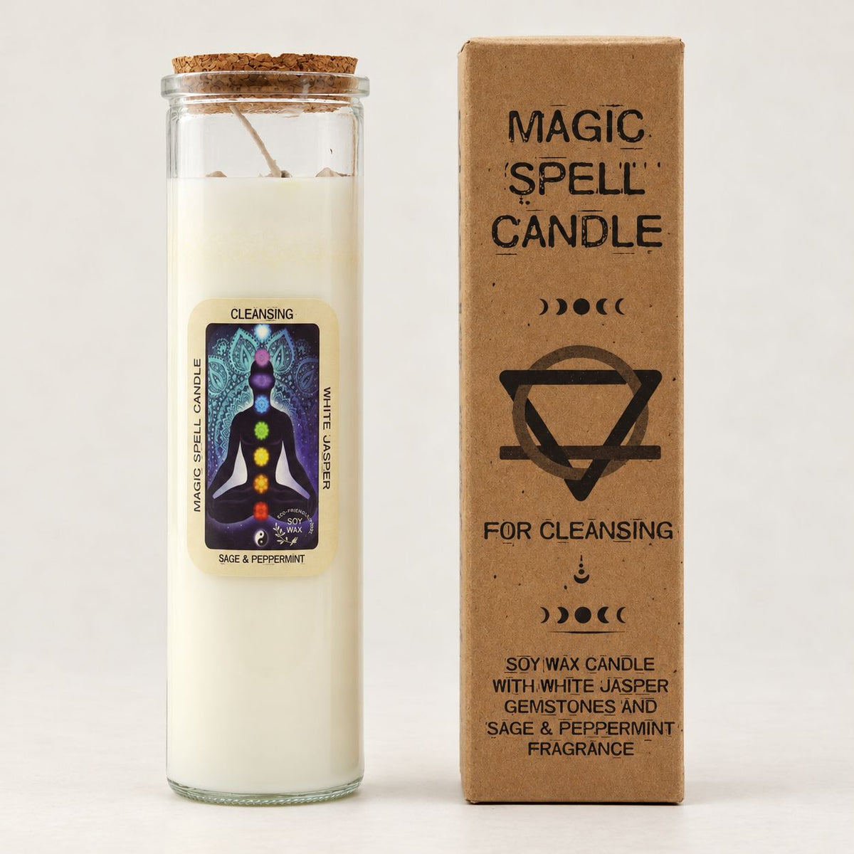 Intention Candle – Cleansing – styled view