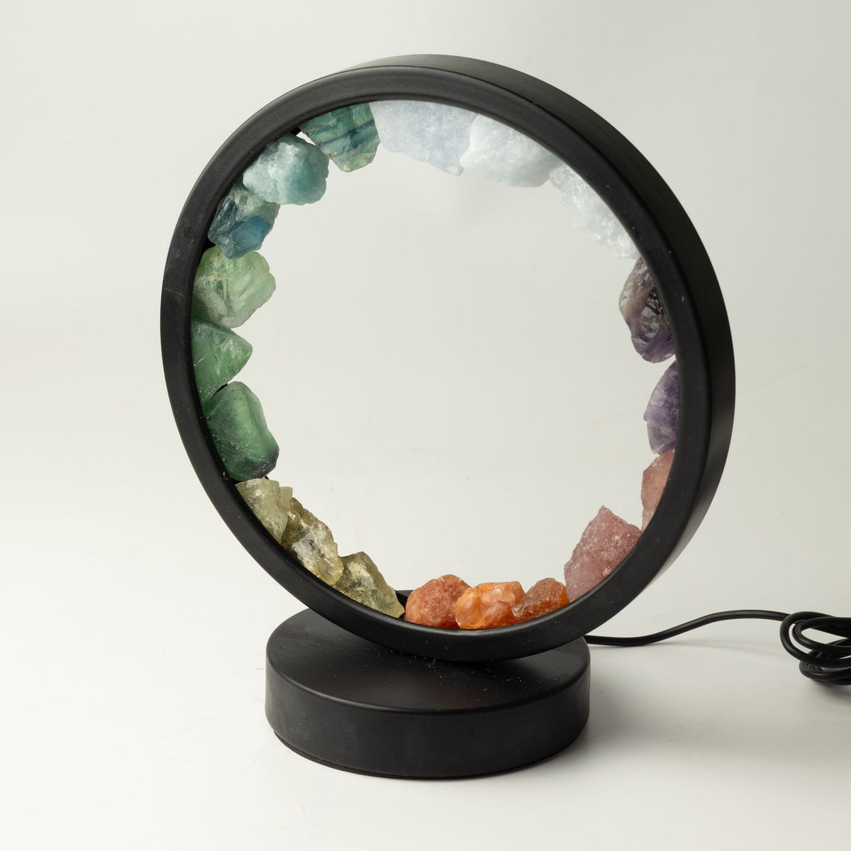Gemstone Halo Lamp – Seven Stones – another angle