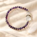 Amethyst & Angel Bracelet by Chapter 9 Copenhagen