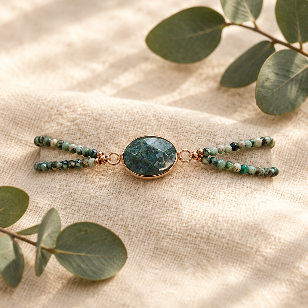 African Turquoise Connector Bracelet by Chapter 9 Copenhagen